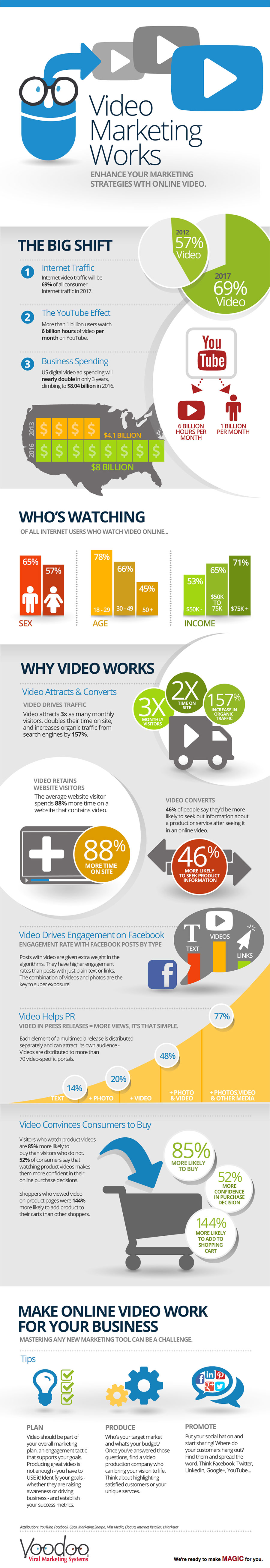 Video InfoGraphic January 2014